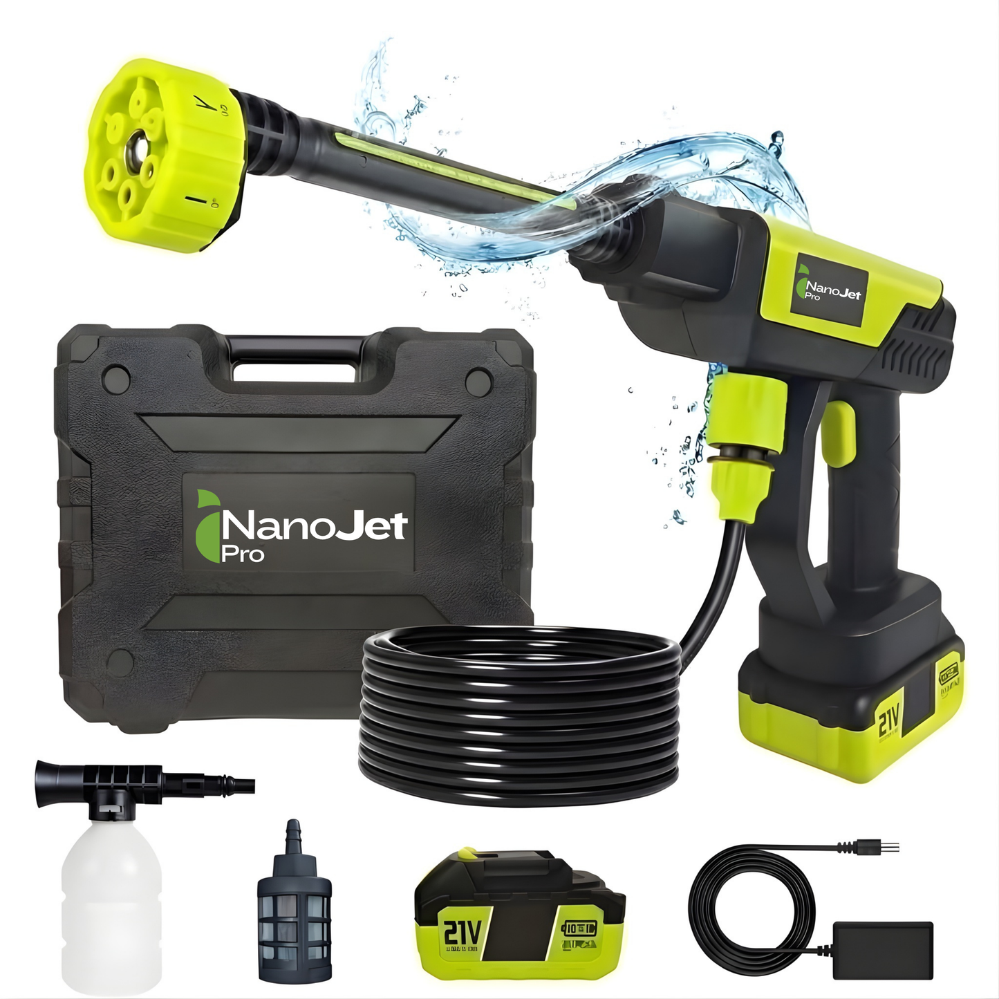 NanoJetPro Cordless Pressure Wash System™