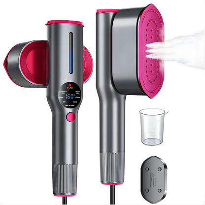 AirSteamPro™ 2-in-1 Garment Steamer and Iron. The quick and easy way to remove wrinkles.