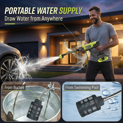 NanoJetPro™ Cordless High-Pressure Cleaning Kit