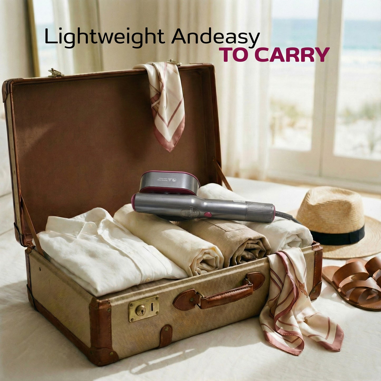 AirSteamPro™ 2-en-1 défroisseur et fer à repasser. Le moyen rapide et facile d'éliminer les plis.