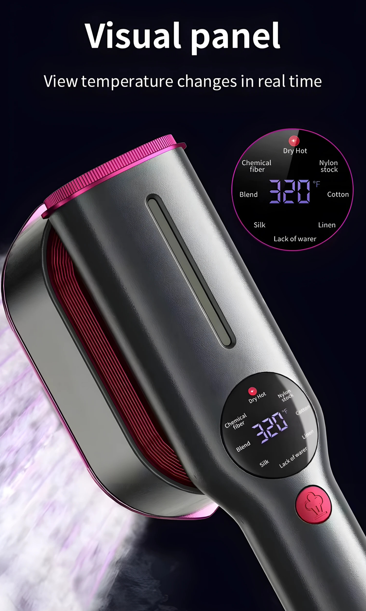 AirSteamPro™ 2-in-1 Steamer & Iron – Effortless Care for Every Fabric