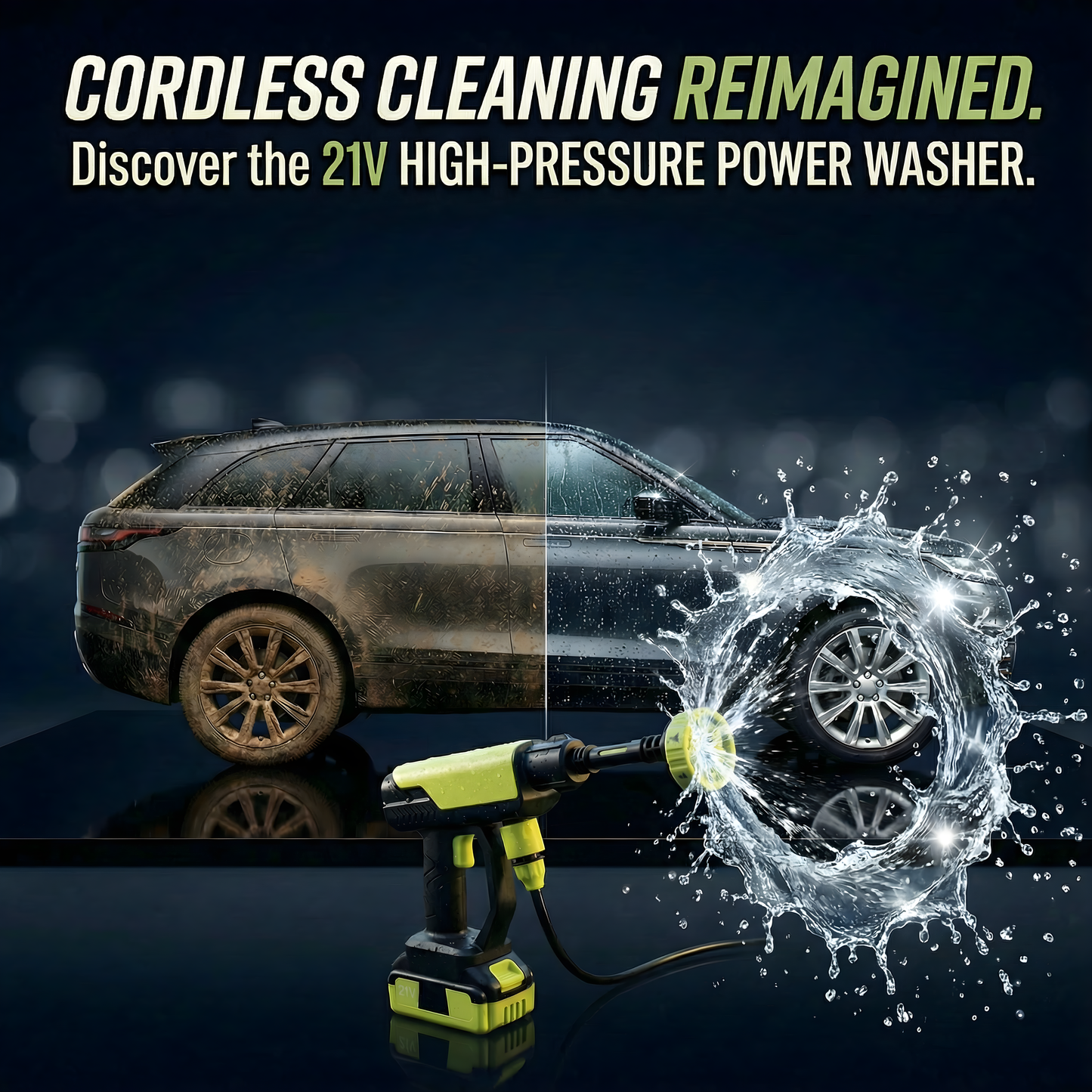 NanoJetPro™ Cordless High-Pressure Cleaning Kit